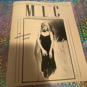 MADONNA ORIGINAL FIRST FANZINE BEFORE ICON RARE !!